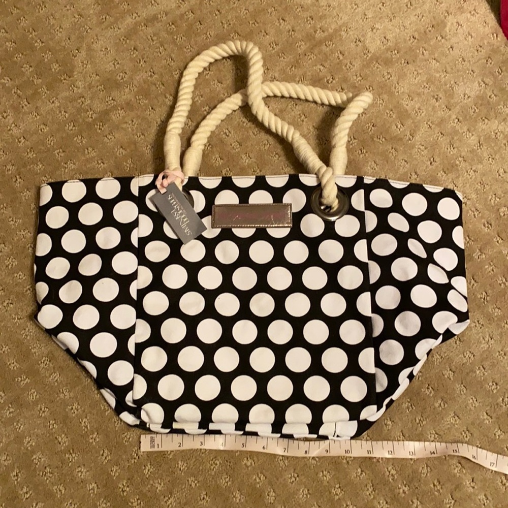 NWT Victoria’s Secret Polka Dot Bag